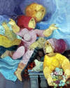 alvar woman with doves