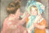 Cassatt Mother and Little Girl