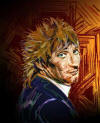 ronnie wood rod stewert portrait