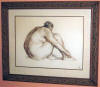 francisco zuniga original pastel painting