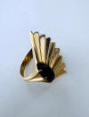 Erte Coquillage Ring