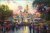 Kinkade Disneyland 50th Anniversary