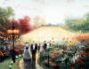 kinkade The Garden Party - A Gala Evening at the Greenhouse