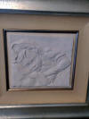 bill mack bas relief peaceful white
