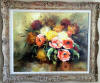 eva makk original painting oil on canvas painting still life with flowers