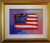 peter max flag with heart