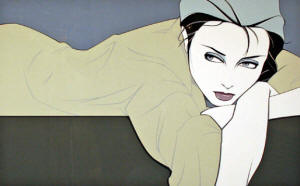 patrick nagel grey lady