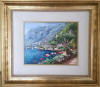 Sam Park Original Oil on Canvas Lake Como